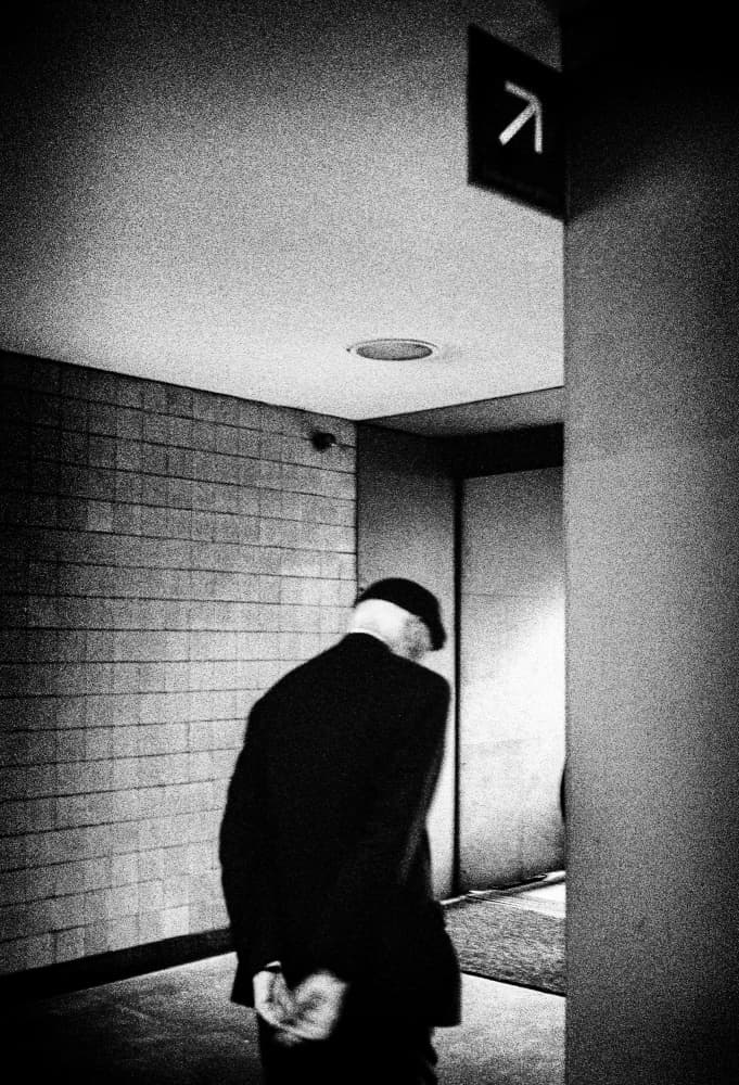 Elderly Man Quiet Passage by Paulo Abrantes — canvas wall art