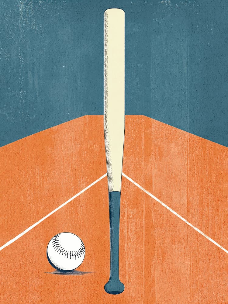 Classic Baseball Scene by Pictufy Studio IV — canvas wall art