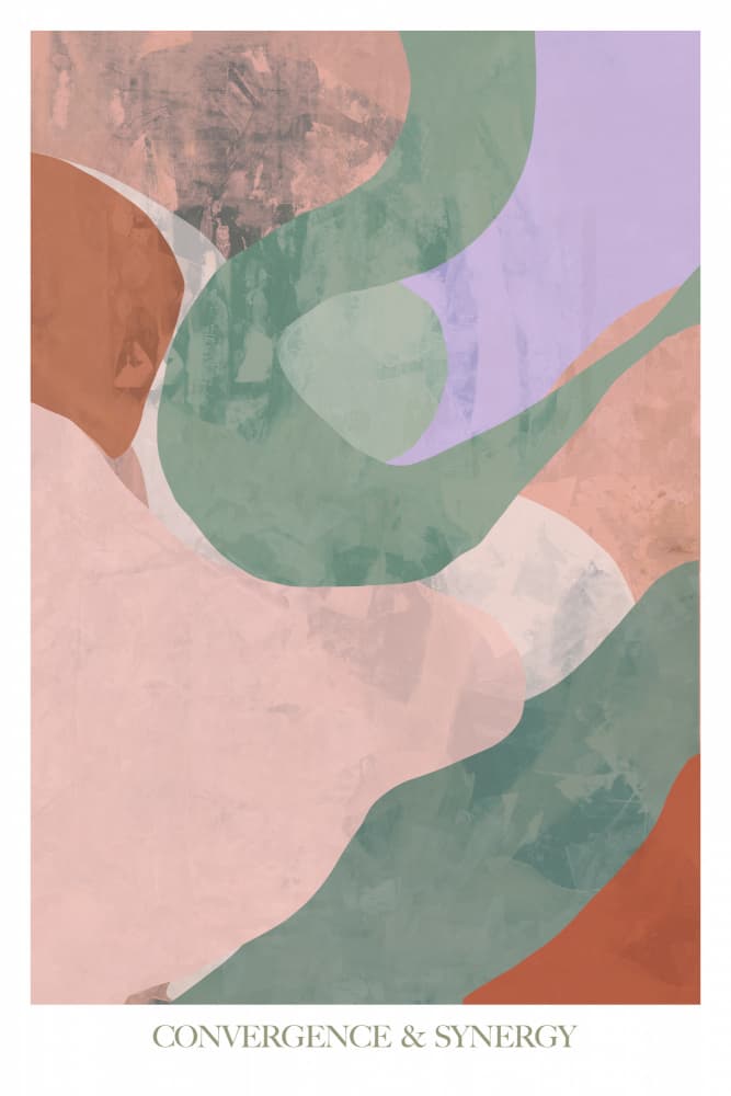Soft Organic Abstraction by cartissi — canvas wall art
