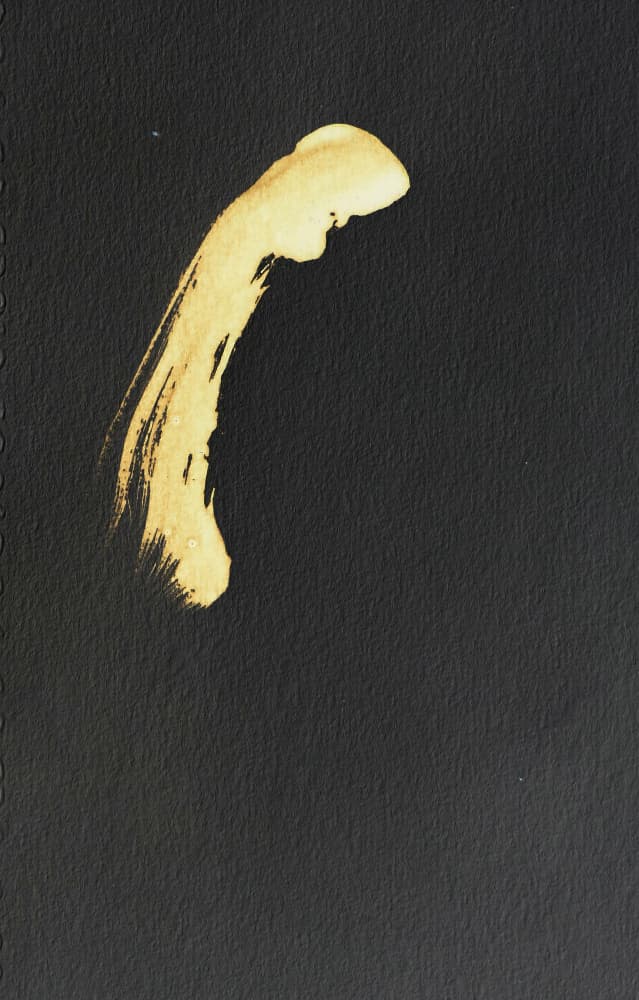 Elegant Gold Curve by Santhosh ch — canvas wall art