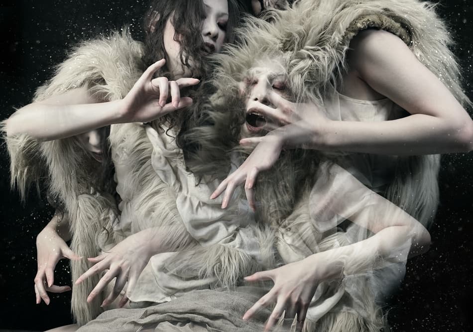 Primal Embrace by Kiyo Murakami — canvas wall art