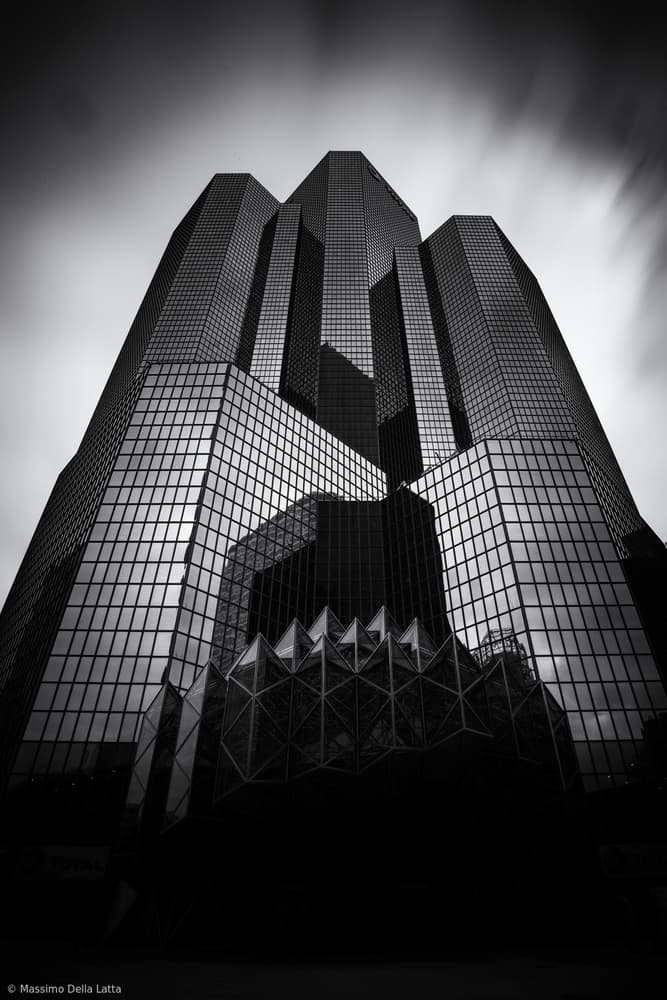 Dramatic Glass Towers by Massimo Della Latta — canvas wall art
