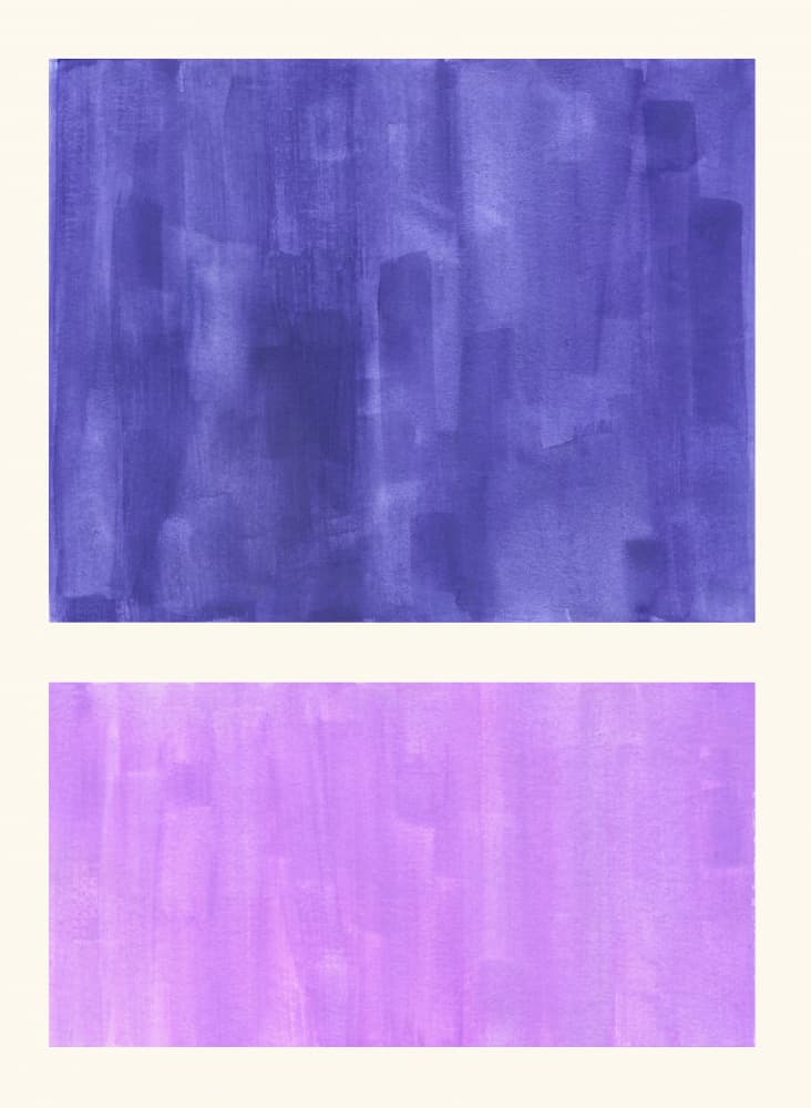 Abstract Purple Tones by Ejaaz Haniff — canvas wall art