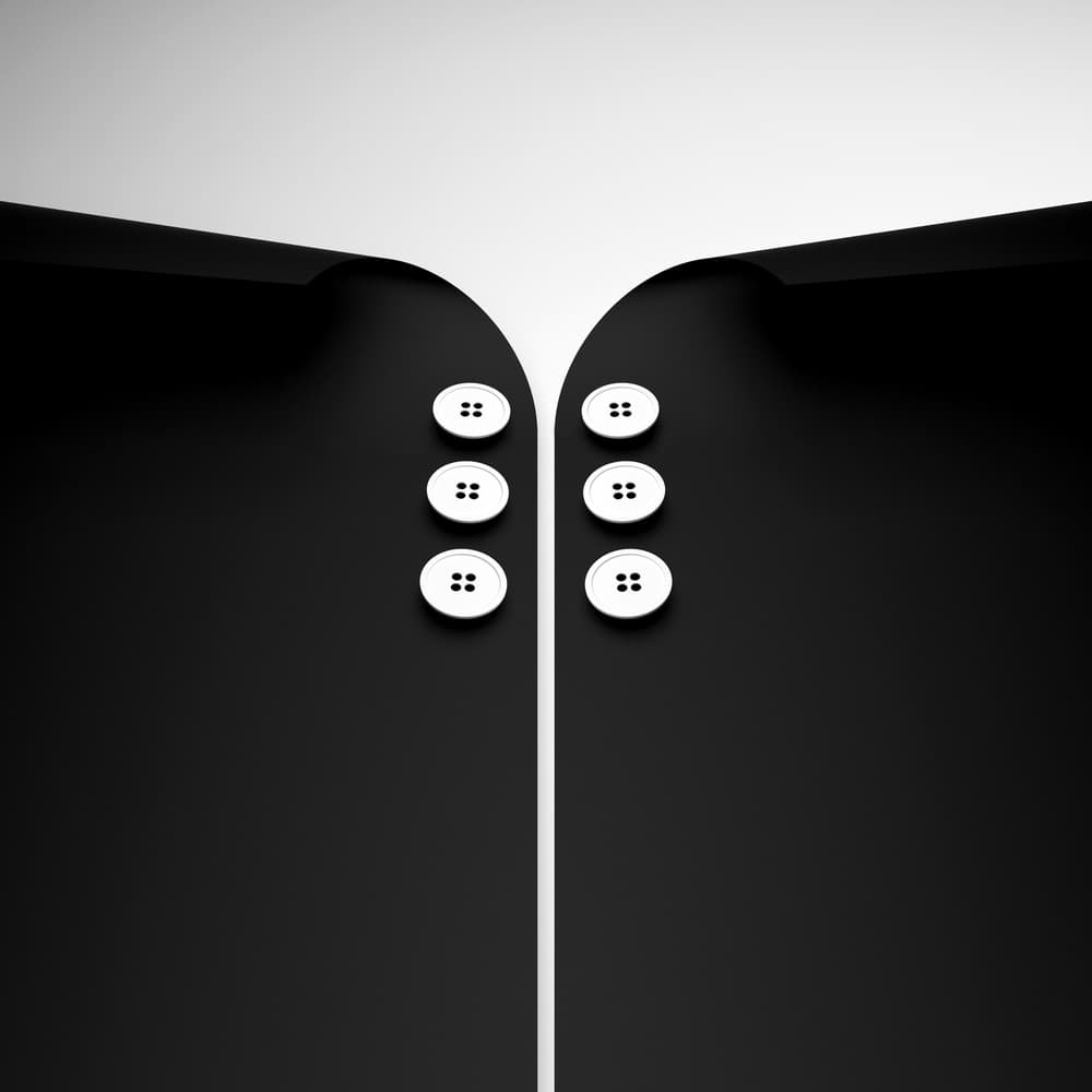 Sharp Black Suit by Antonyus Bunjamin (Abe) — canvas wall art