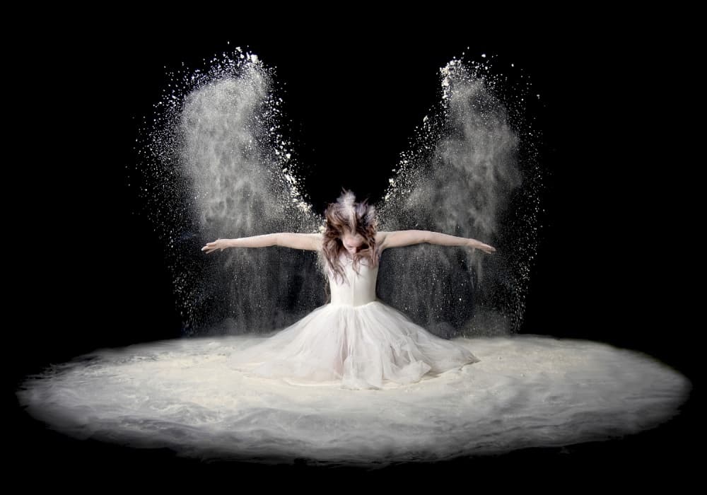 Ballet Powder Wings by Pauline Pentony MA ARPS DPAGB — canvas wall art