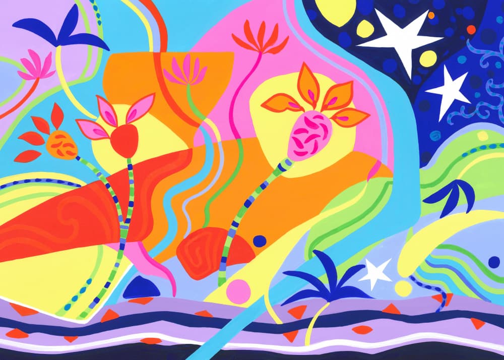 Abstract Nile by Isabelle Brent — canvas wall art