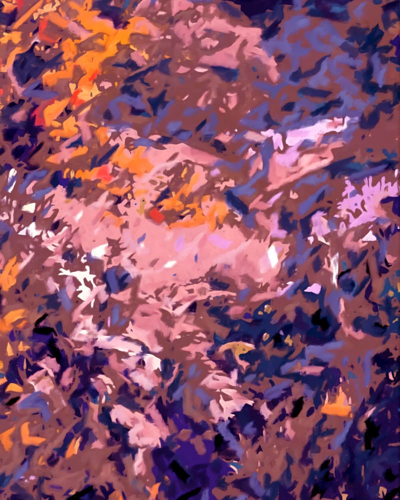 Vibrant Abstract Flow by Uma Gokhale — canvas wall art