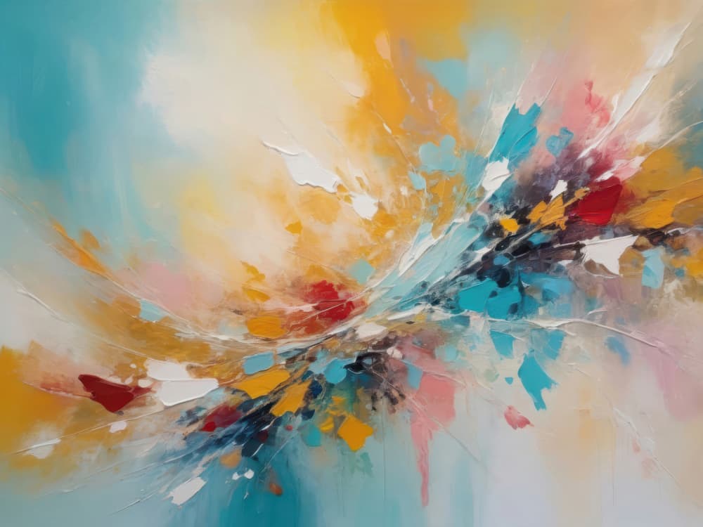 Vibrant Color Explosion by Alpenglow Workshop — canvas wall art