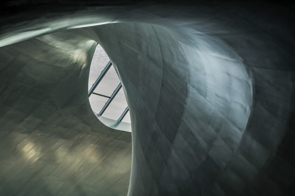 Abstract Architectural Curves by Gerard Valckx — canvas wall art