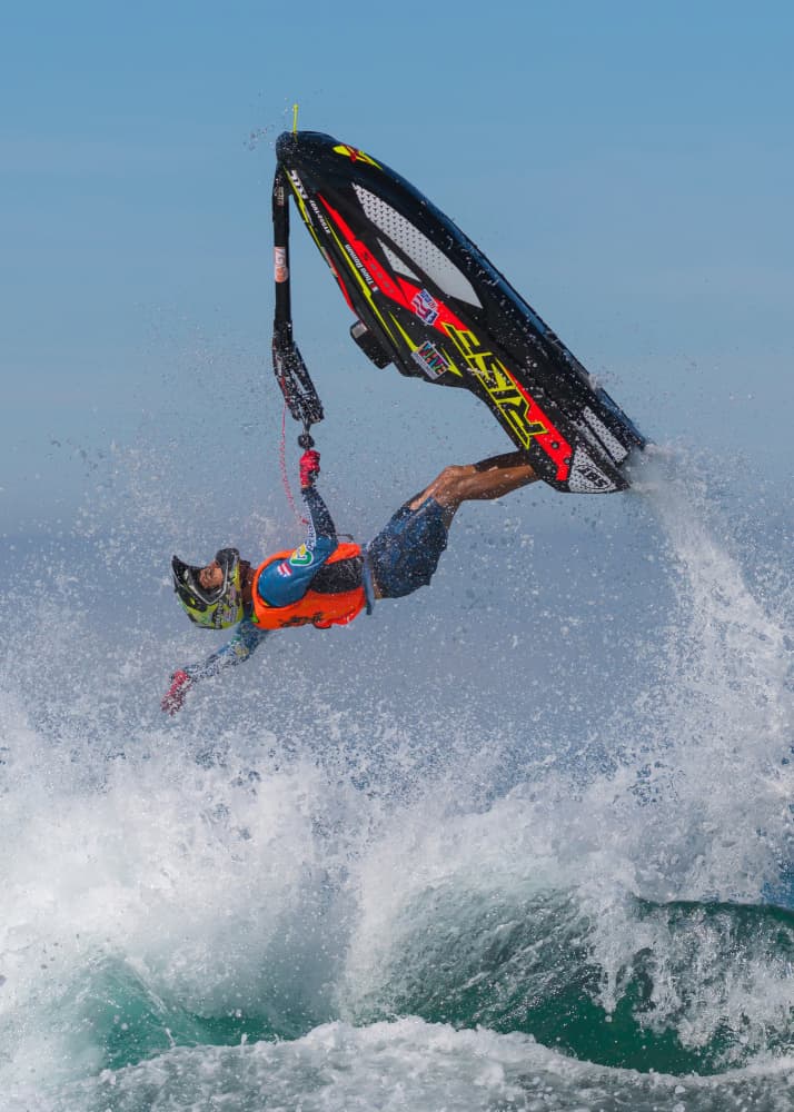 Extreme Jet Ski Flip by Fran Osuna — canvas wall art