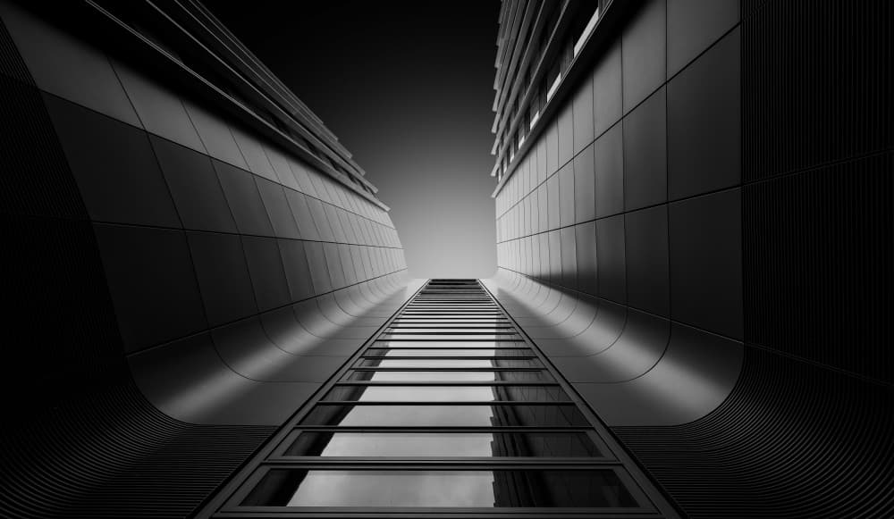 Sleek Urban Architecture by Luigi Greco — canvas wall art