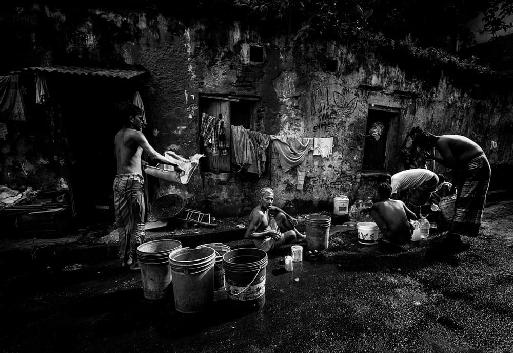 Communal Night Wash by Joxe Inazio Kuesta Garmendia — canvas wall art