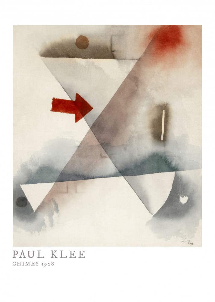 Chimes 1928 by Paul Klee — canvas wall art