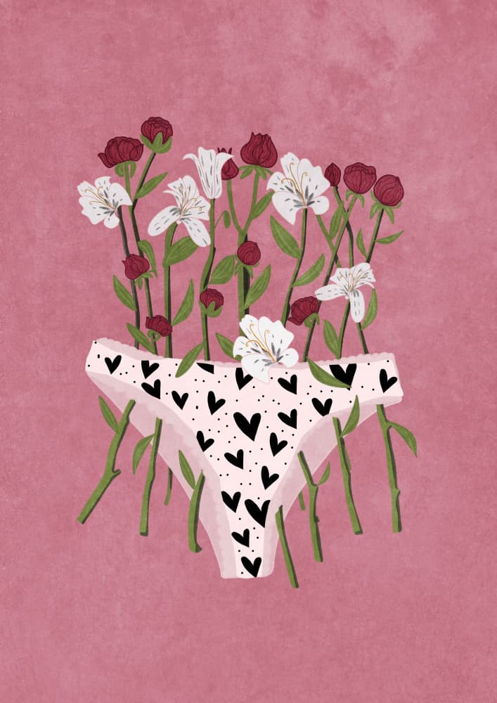 Blooming slip by Raissa Oltmanns — canvas wall art