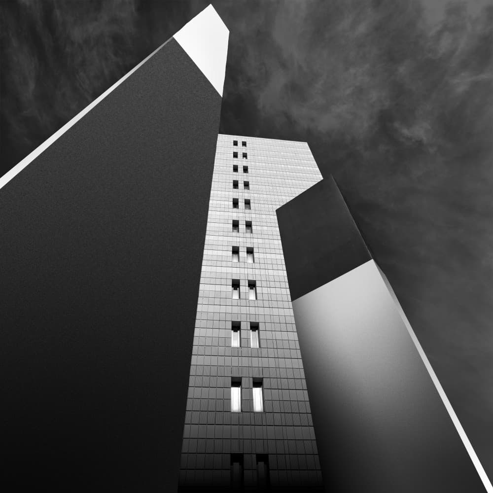 Modern Urban Geometry by Pietrino Di Sebastiano — canvas wall art