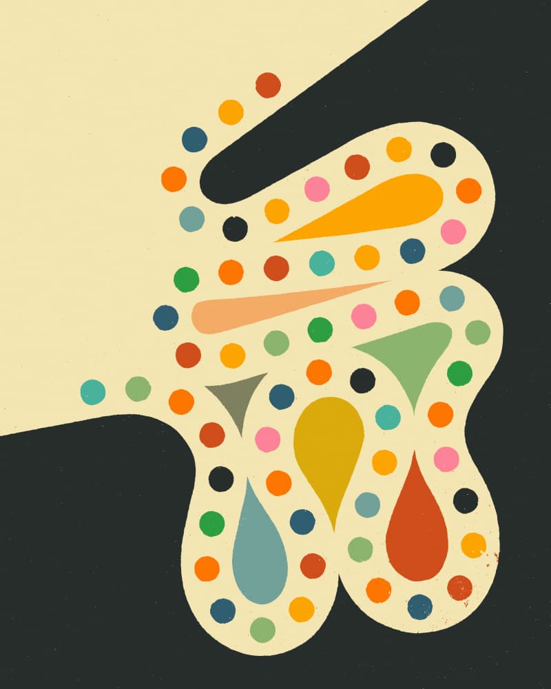 Colorful Retro Shapes