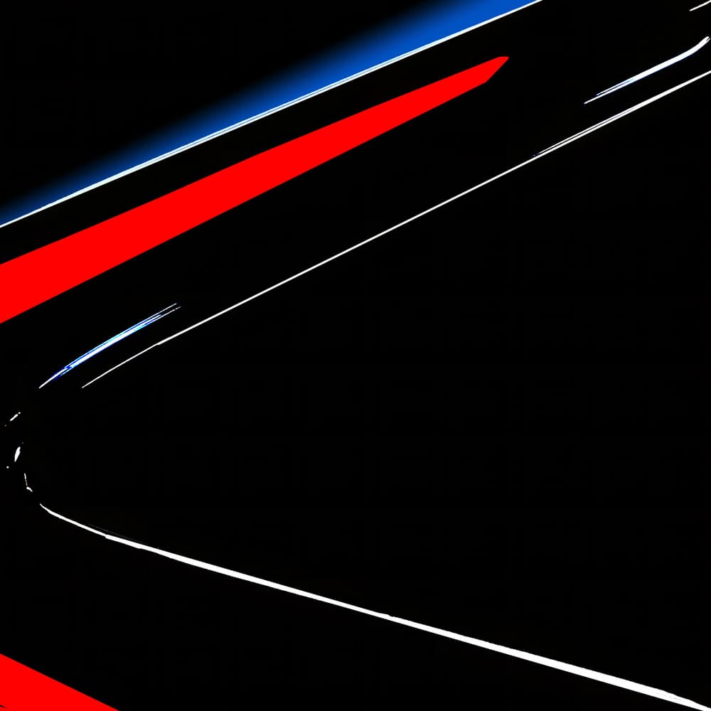 Dynamic Light Trails by Piet Flour — canvas wall art
