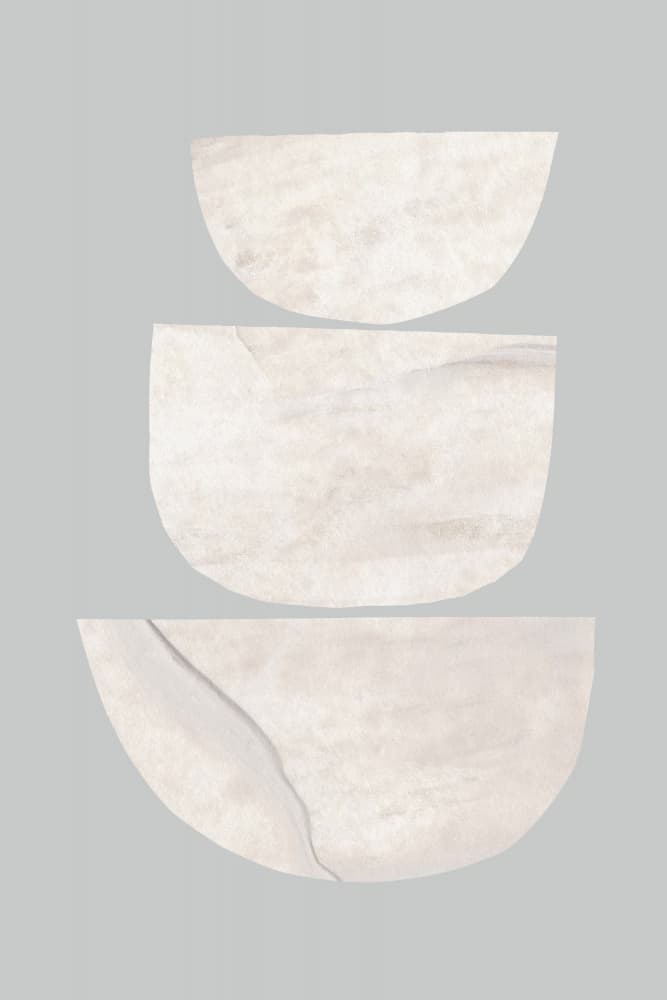 Textured Organic Shapes by uplusmestudio — canvas wall art