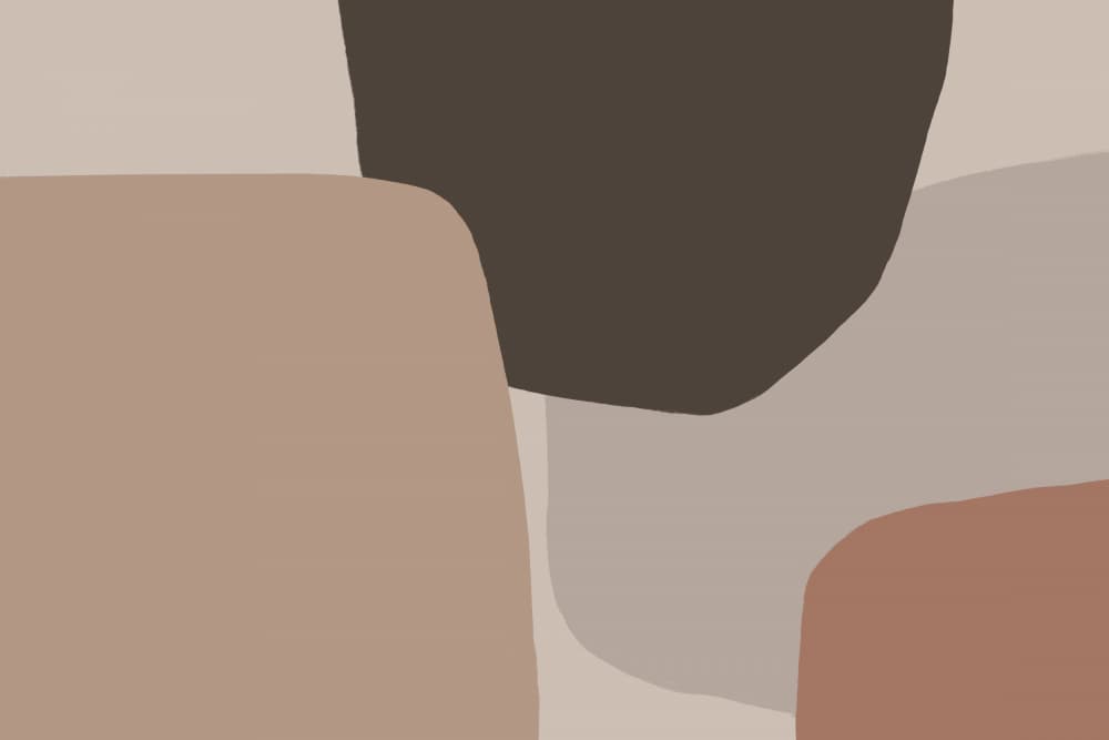 Earthy Tones Harmony by uplusmestudio — canvas wall art