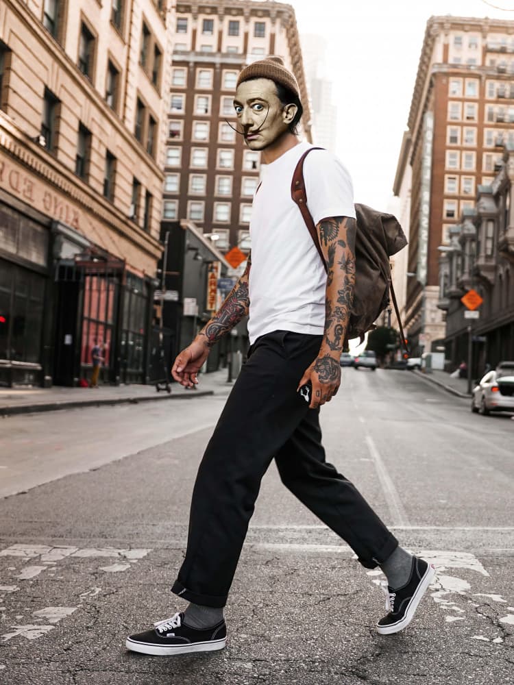 Urban Dalí by Dikhotomy — canvas wall art