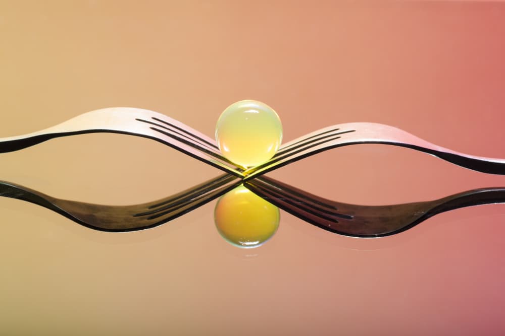 Delicate Sphere Balance by Rawisyah Aditya — canvas wall art