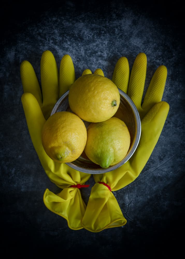 Zesty Cleaning Hands by FranzStaab — canvas wall art