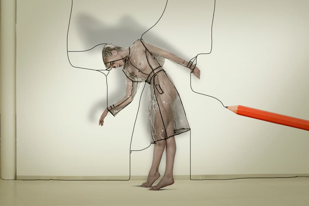 Pencil Drawn Fashion by Christine von Diepenbroek — canvas wall art