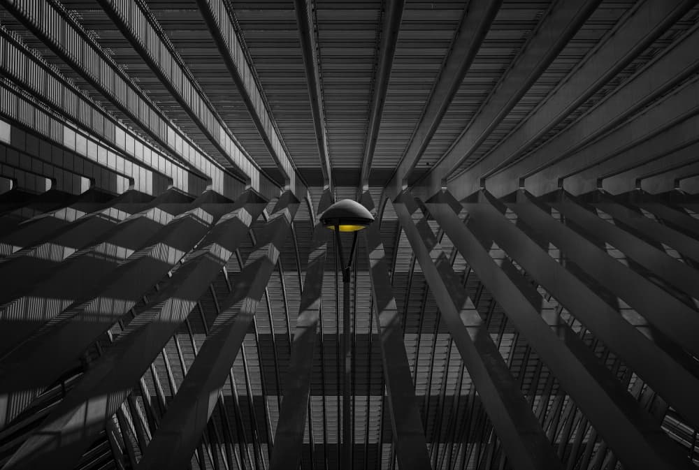 Modern Architectural Light by Wim Schuurmans — canvas wall art