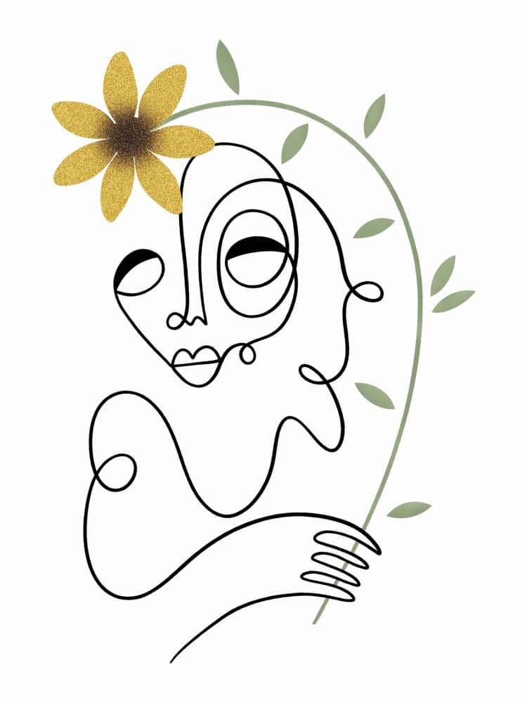 Good Days by Shatha Al Dafai — canvas wall art