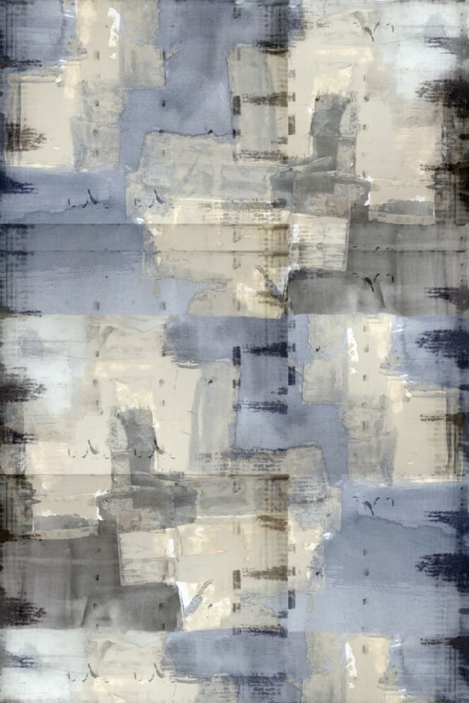 Muted Abstract Layers by cartissi — canvas wall art