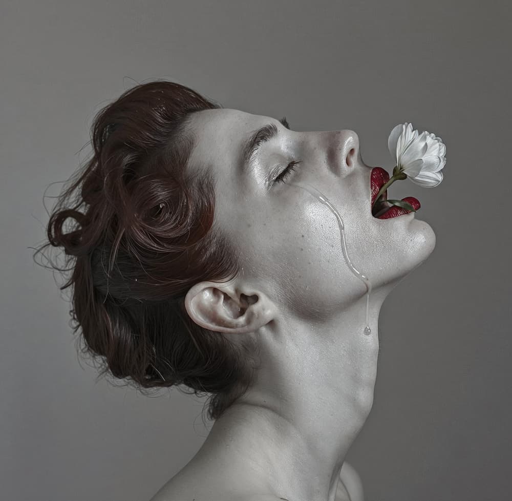 Tears And Petals by DDiArte — canvas wall art