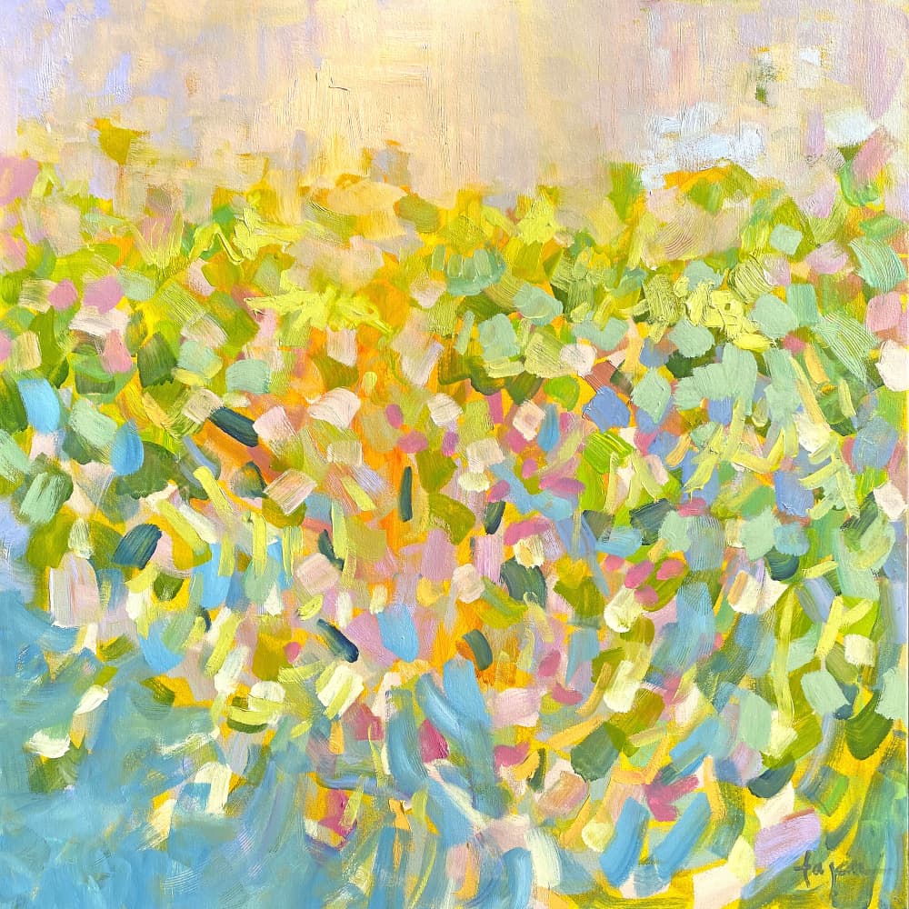 Colorful Reflections by Dorothy Fagan — canvas wall art