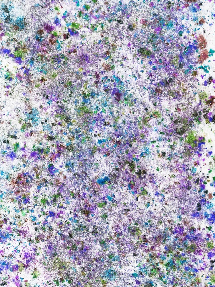 Vibrant Scattered Colors by kathrinmay — canvas wall art