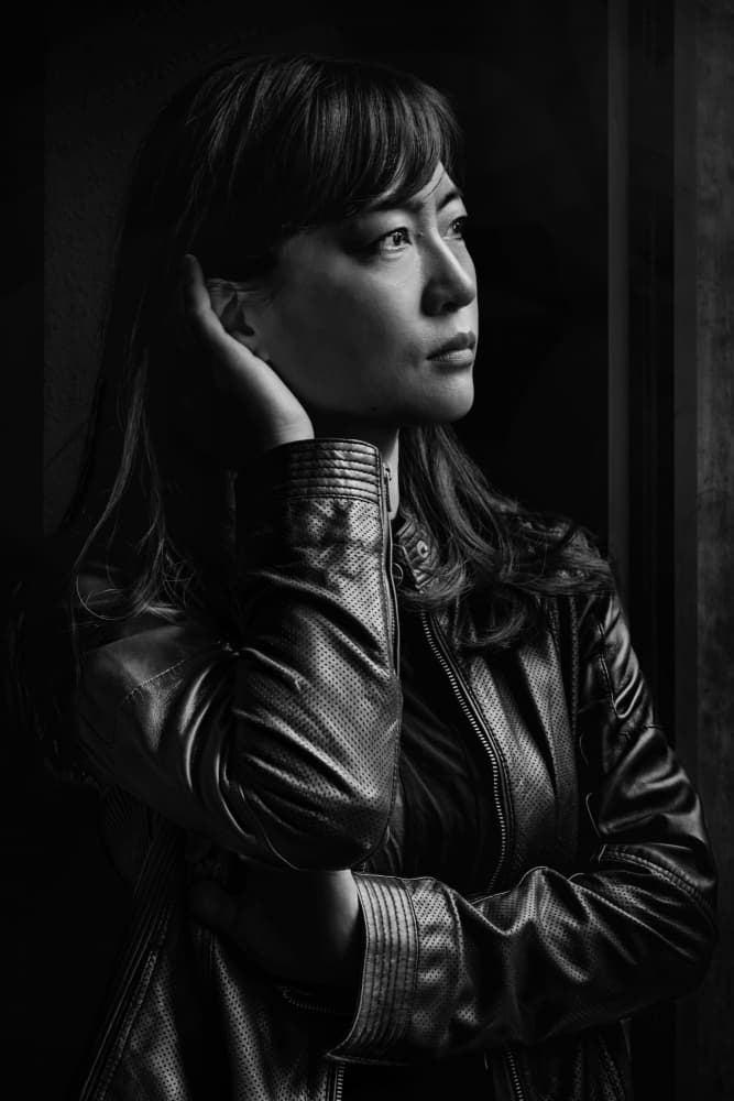 Pensive Asian Woman by Eiji Yamamoto — canvas wall art