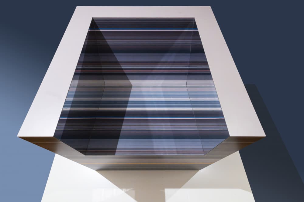 Abstract Geometric Structure by Greetje van Son — canvas wall art