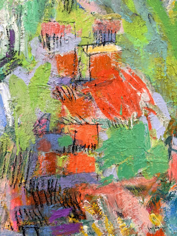 Enchanted Colorscape by Dorothy Fagan — canvas wall art