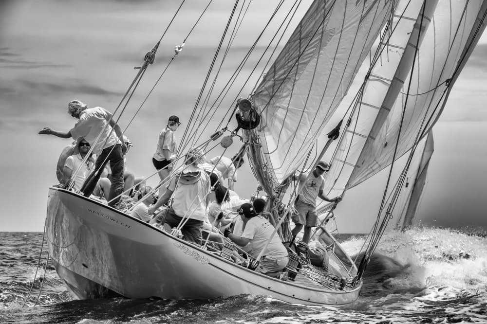 Classic Sailing Race by Marc Pelissier — canvas wall art