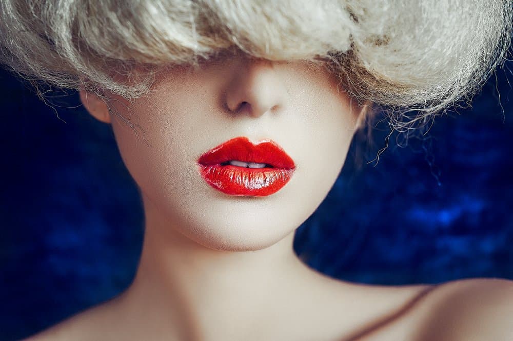 Mysterious Blonde Beauty by Ruslan Bolgov — canvas wall art