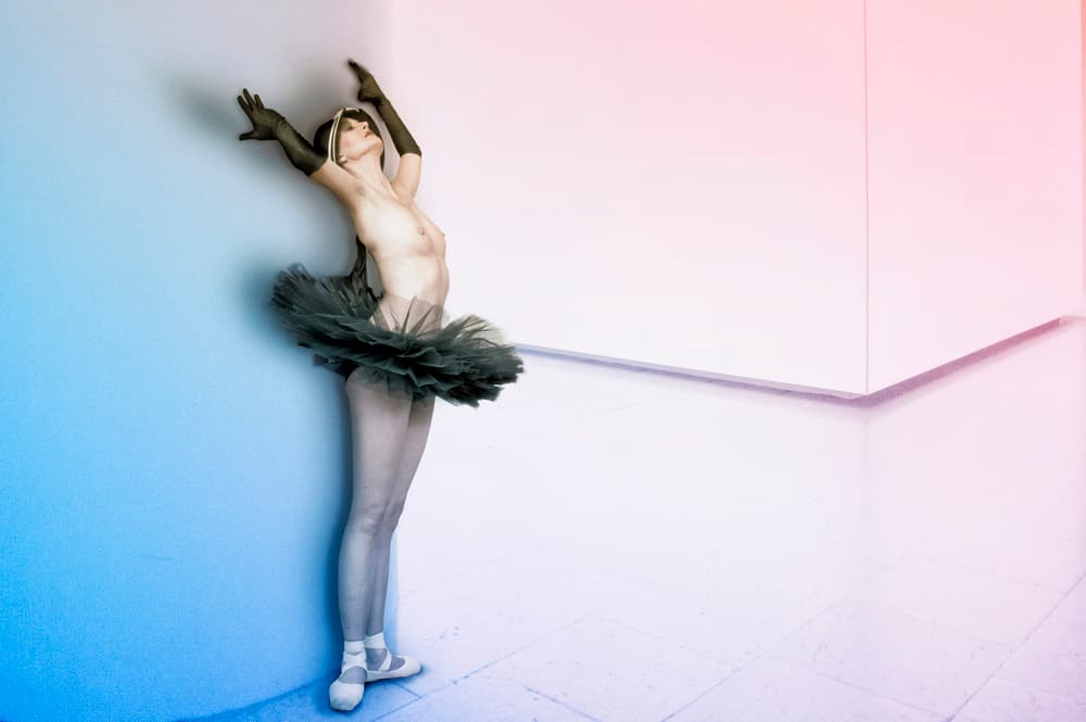 Graceful Nude Ballerina by Christine von Diepenbroek — canvas wall art