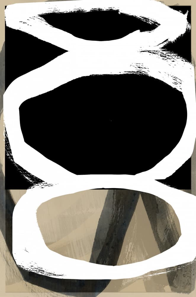 Bold Organic Shapes by cartissi — canvas wall art