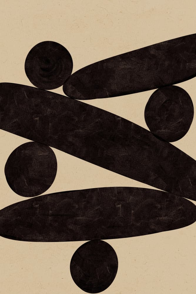 Stone harmony no 04 by Treechild — canvas wall art
