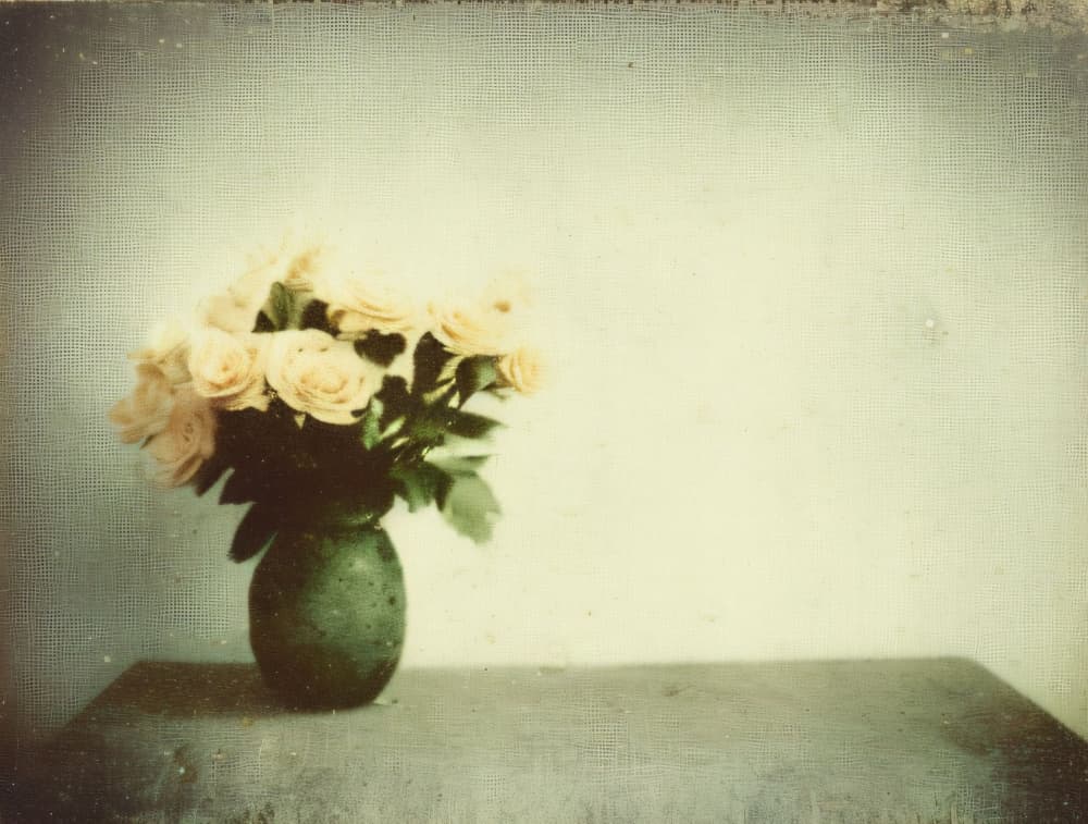 Soft Vintage Rose Bouquet by Cicero Spin — canvas wall art