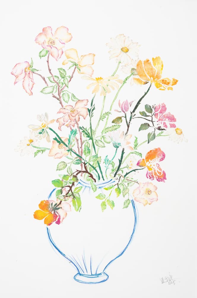 Soft Watercolor Blossoms