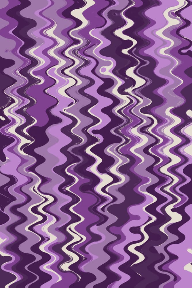 Lavender Waves by Treechild — canvas wall art