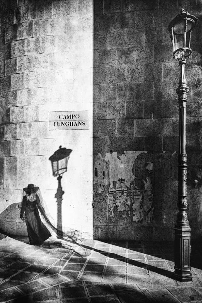 Lady of Shadows by Enrico Facchetti — canvas wall art