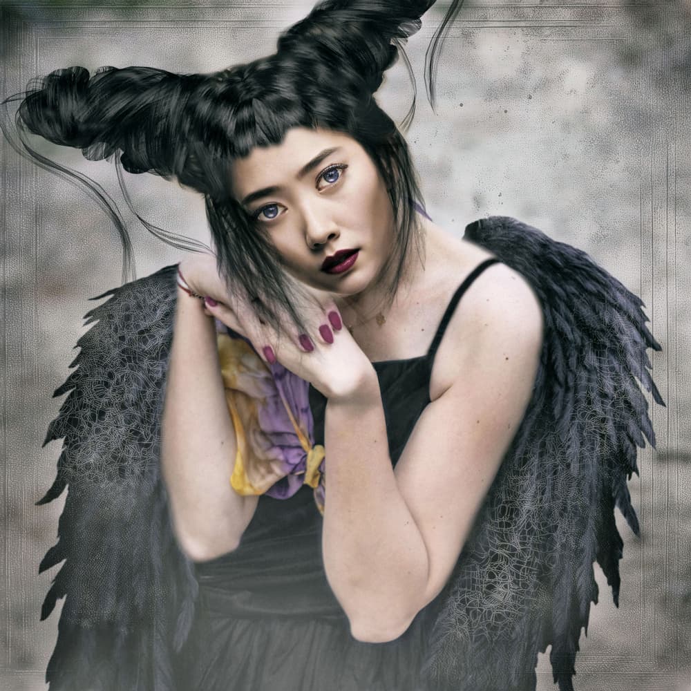 Mysterious Raven Queen by Ewa Całkosińska-Kajzer — canvas wall art