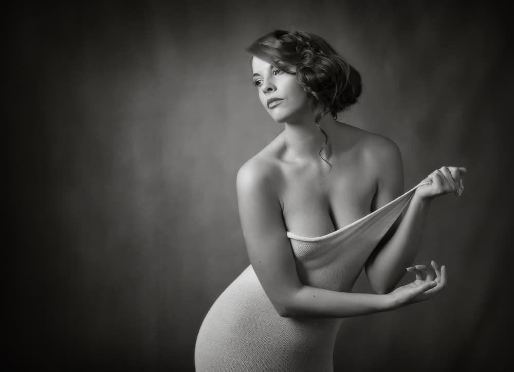 Graceful Woman Portrait by Catchlight Studio — canvas wall art