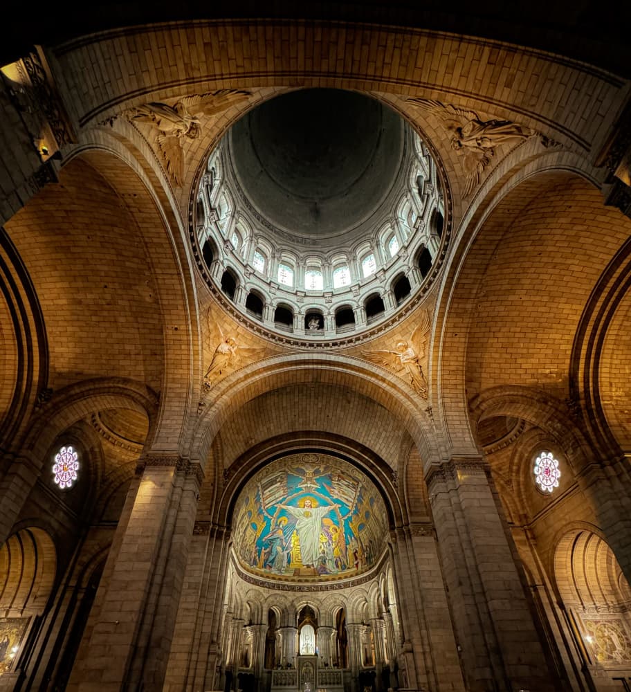 Grand Church Interior by Mayalazzawi — canvas wall art