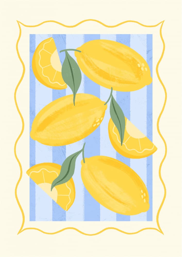 Lemons of Italy by Melissa Donne — canvas wall art