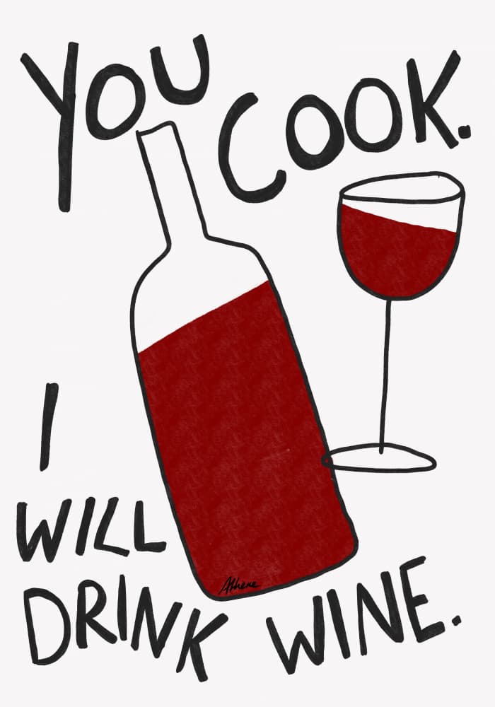 You Cook! by Athene Fritsch — canvas wall art